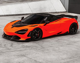 Πορτοκαλί McLaren 720s